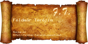 Feldmár Terézia névjegykártya